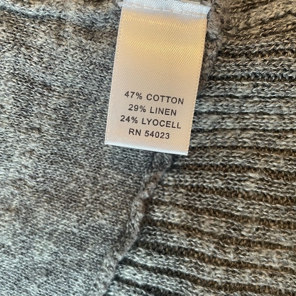 Banana Republic Linen Blend Open Ruffle Cardigan - Picture 7 of 8